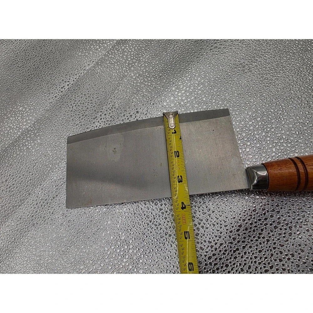 JR 20504 Stainless Steel Meat‎ Cleaver Butcher Knife Wooden Handle 12 Inch O2